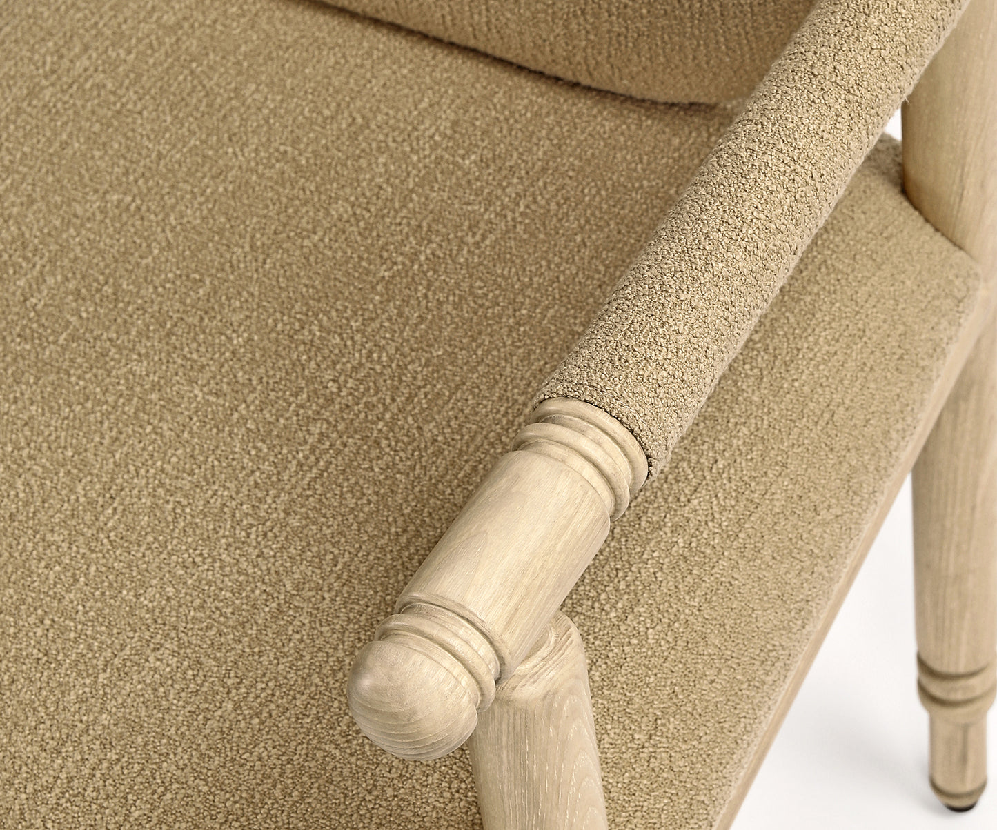 Brue Dining Chair, Distressed Beige 02