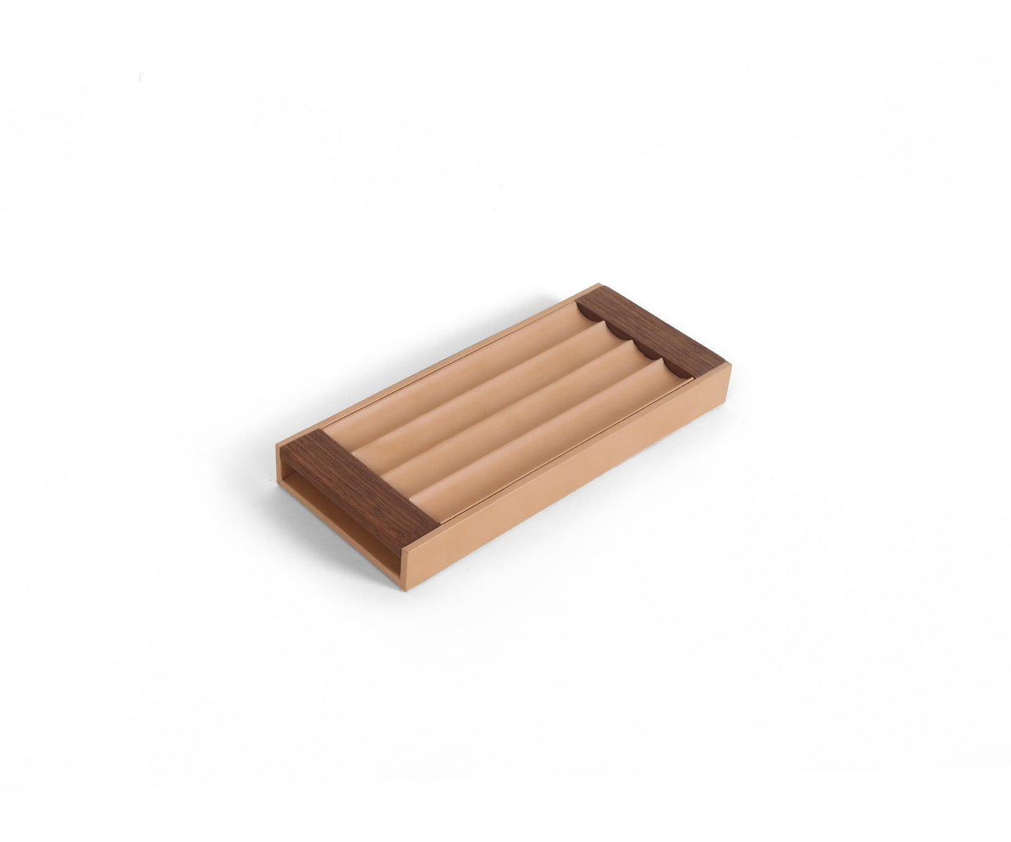Buy Nude Tino Pen Tray - Angulated Wood for Secure Hold - Taamaa
