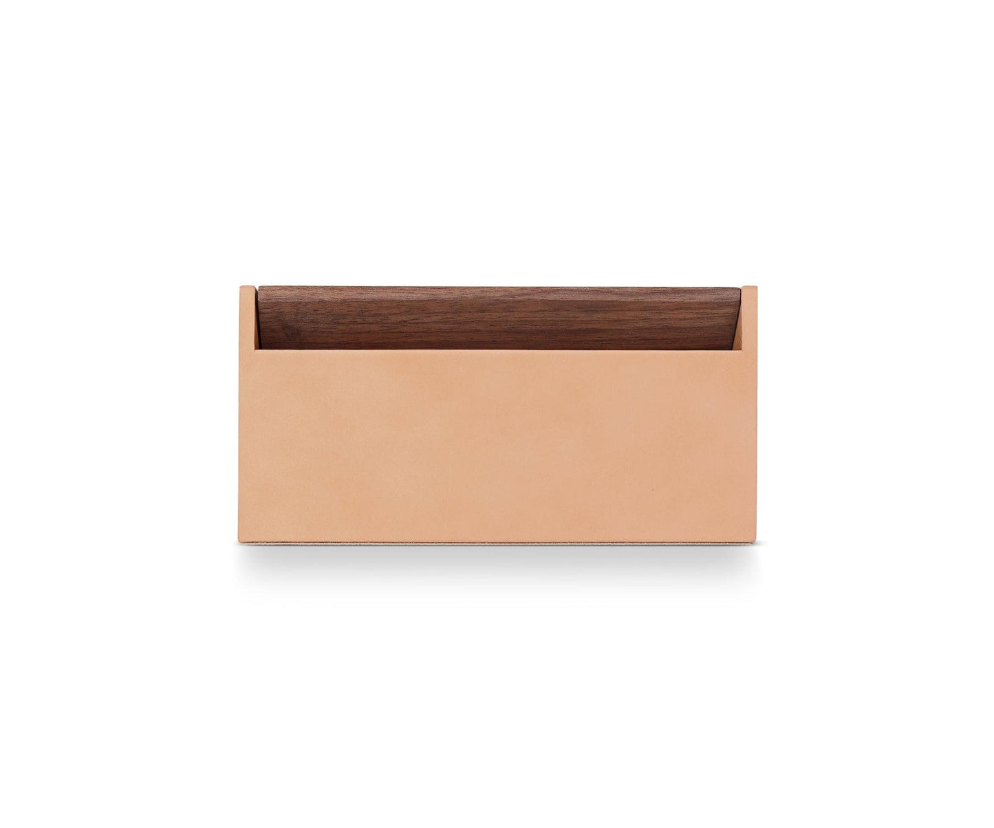 Buy Nude Tino Watch Organiser Box - Made from Bonded Leather and Walnut Wood - Taamaa