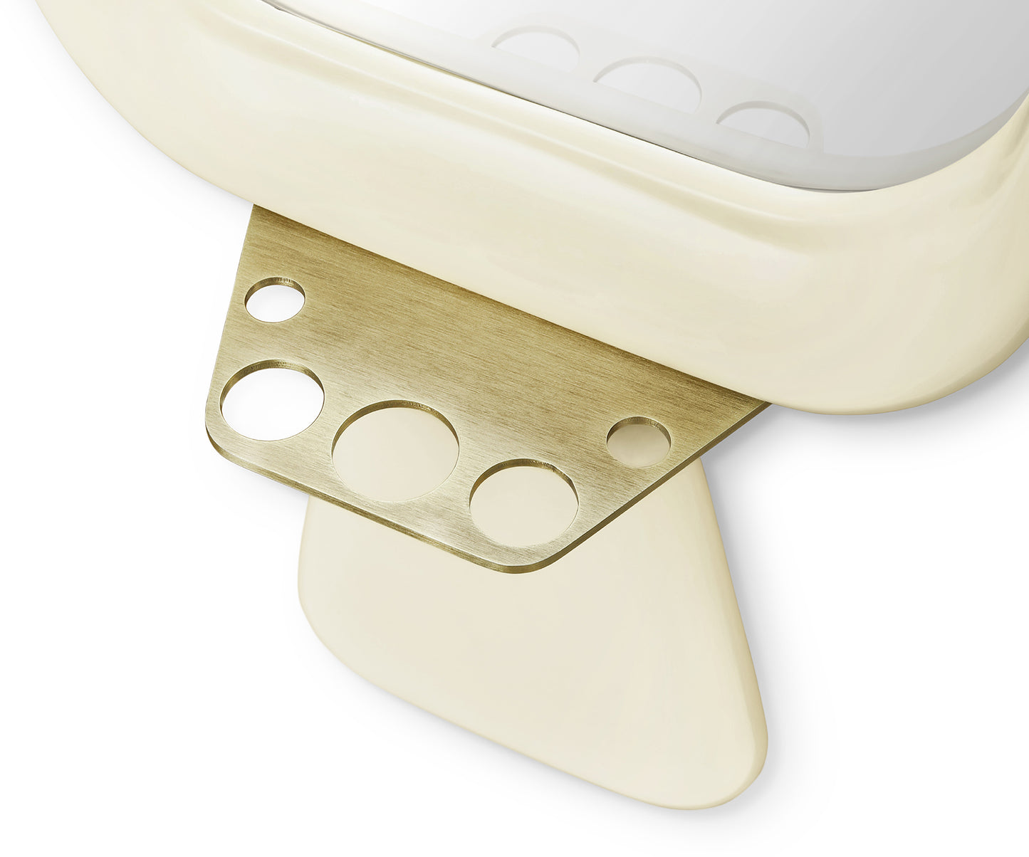 Halo brace wall mirror, Neutral