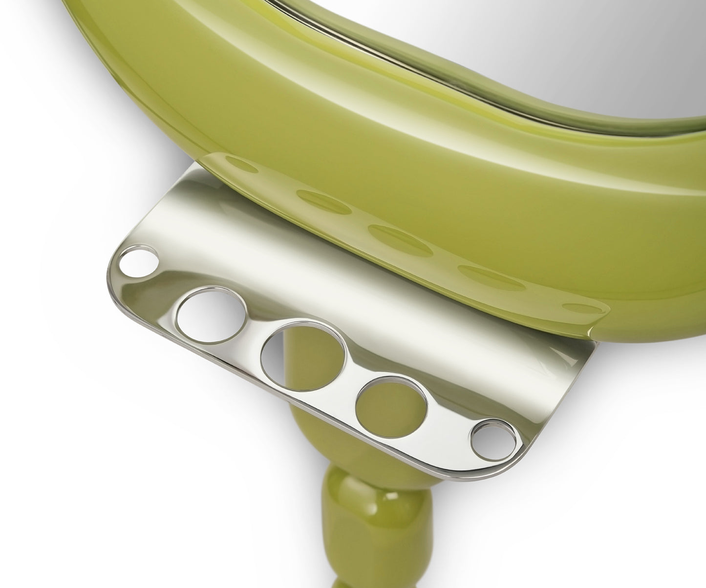 Halo I wall mirror, Green