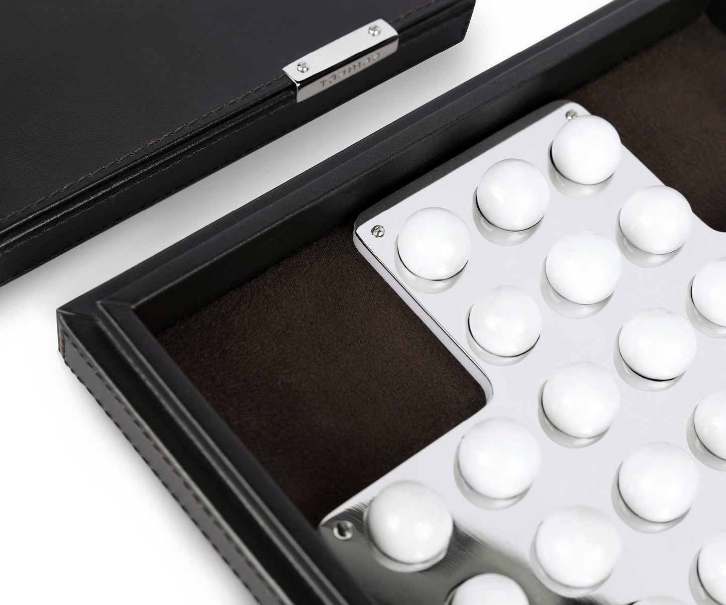 Buy Brown Brainvita Leisure Board Game - 32 Resin Marbles - Taamaa