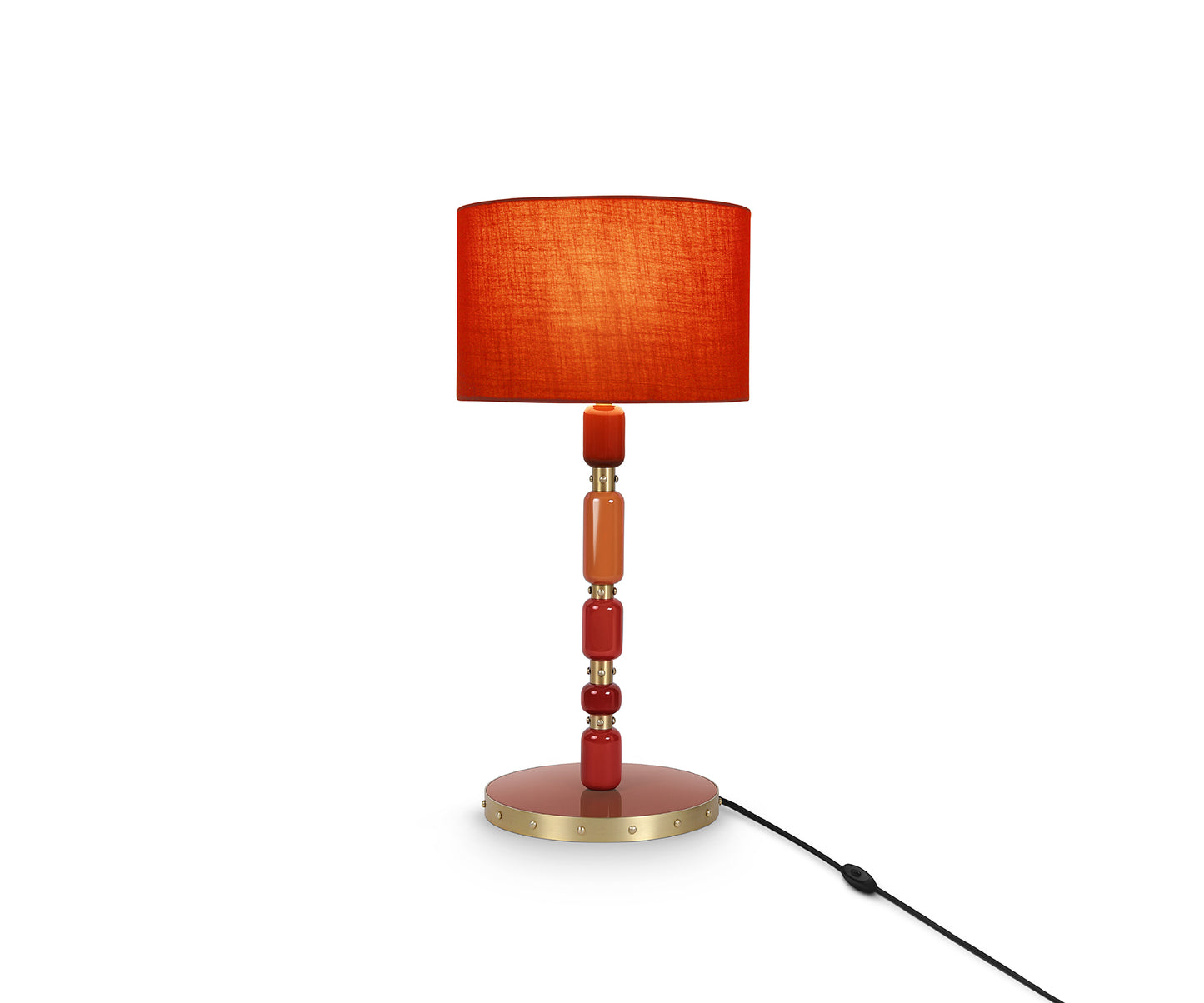 TOTA TABLE LAMP, RUST