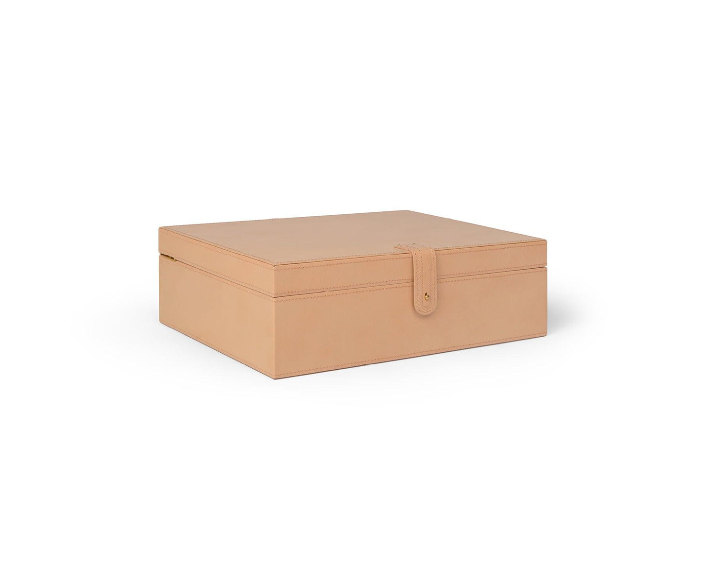 Buy Nude Tesoro Jewellery Box - Eco-Friendly Bonded Leather - Taamaa