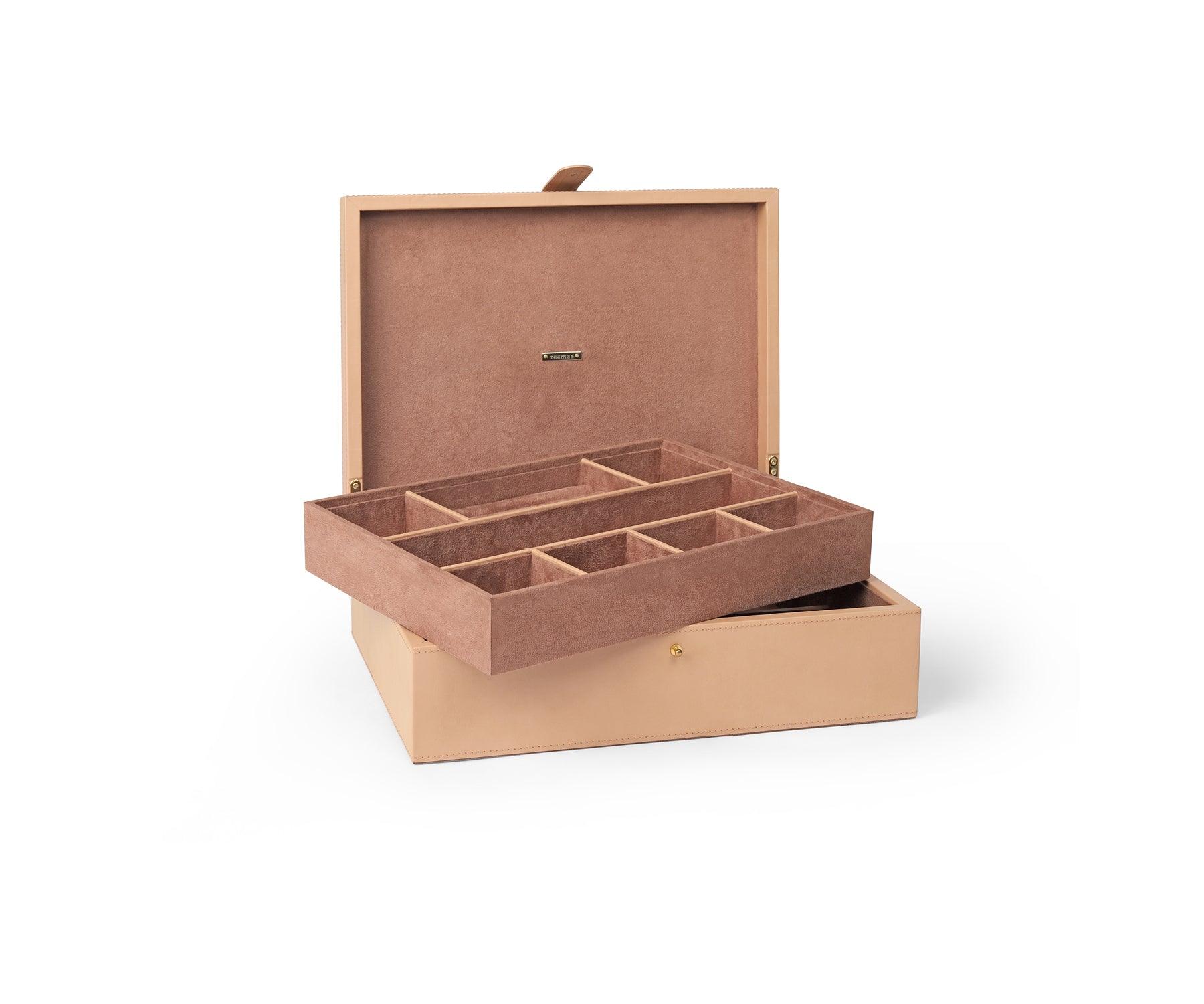 Buy Nude Tesoro Jewellery Box - Taamaa