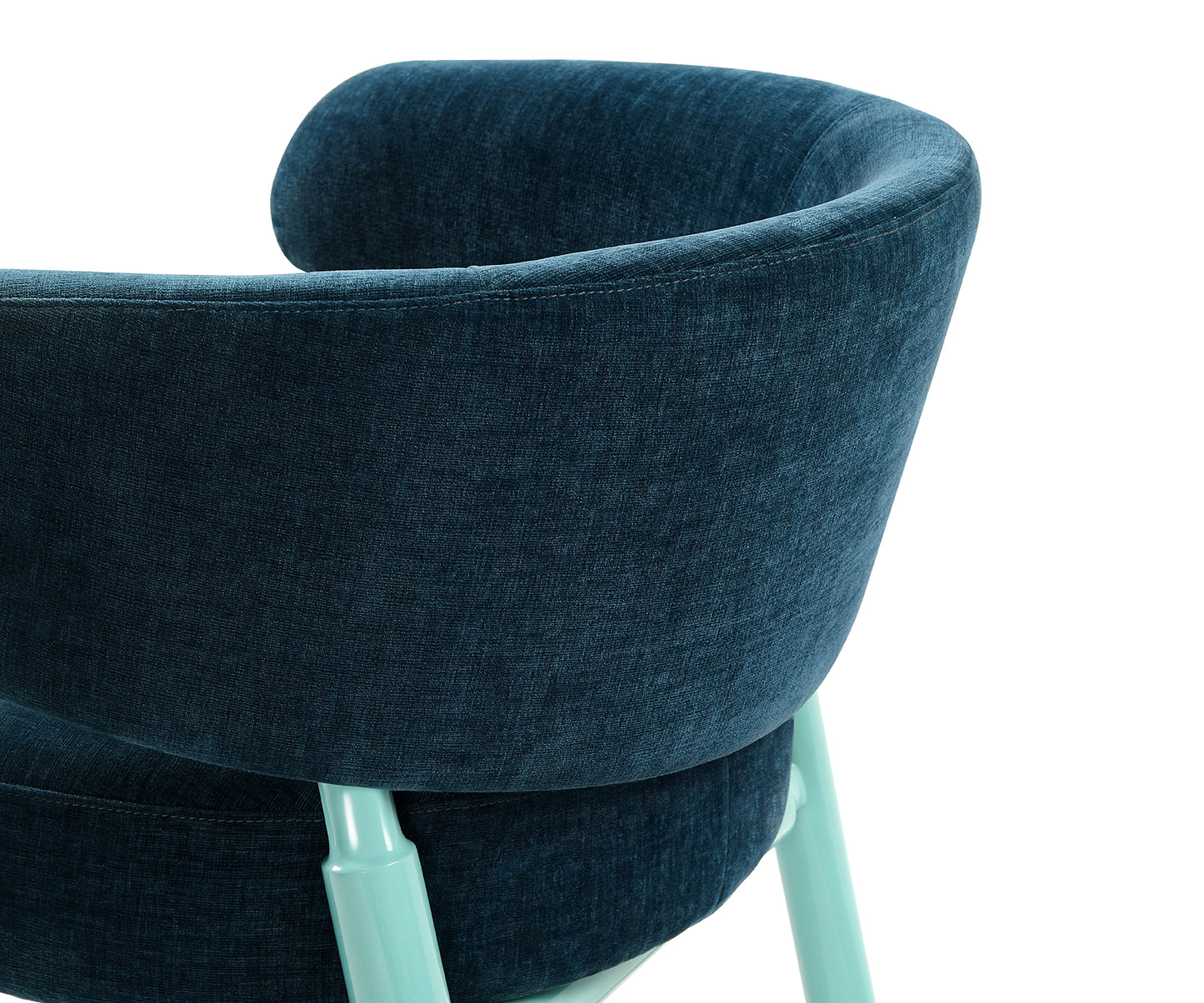 Arc Lounge Chair, Aqua