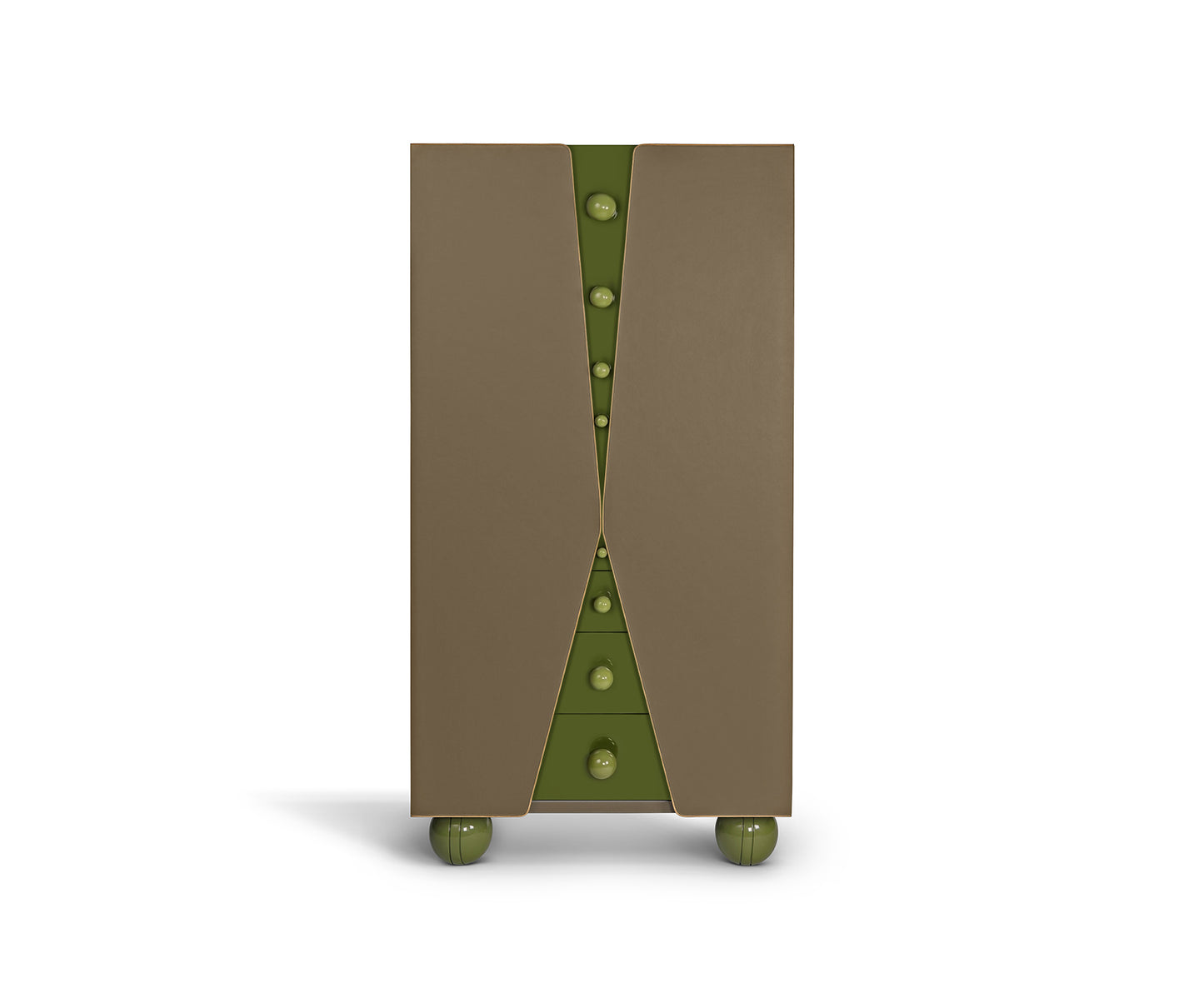 Bau tall cabinet, Green