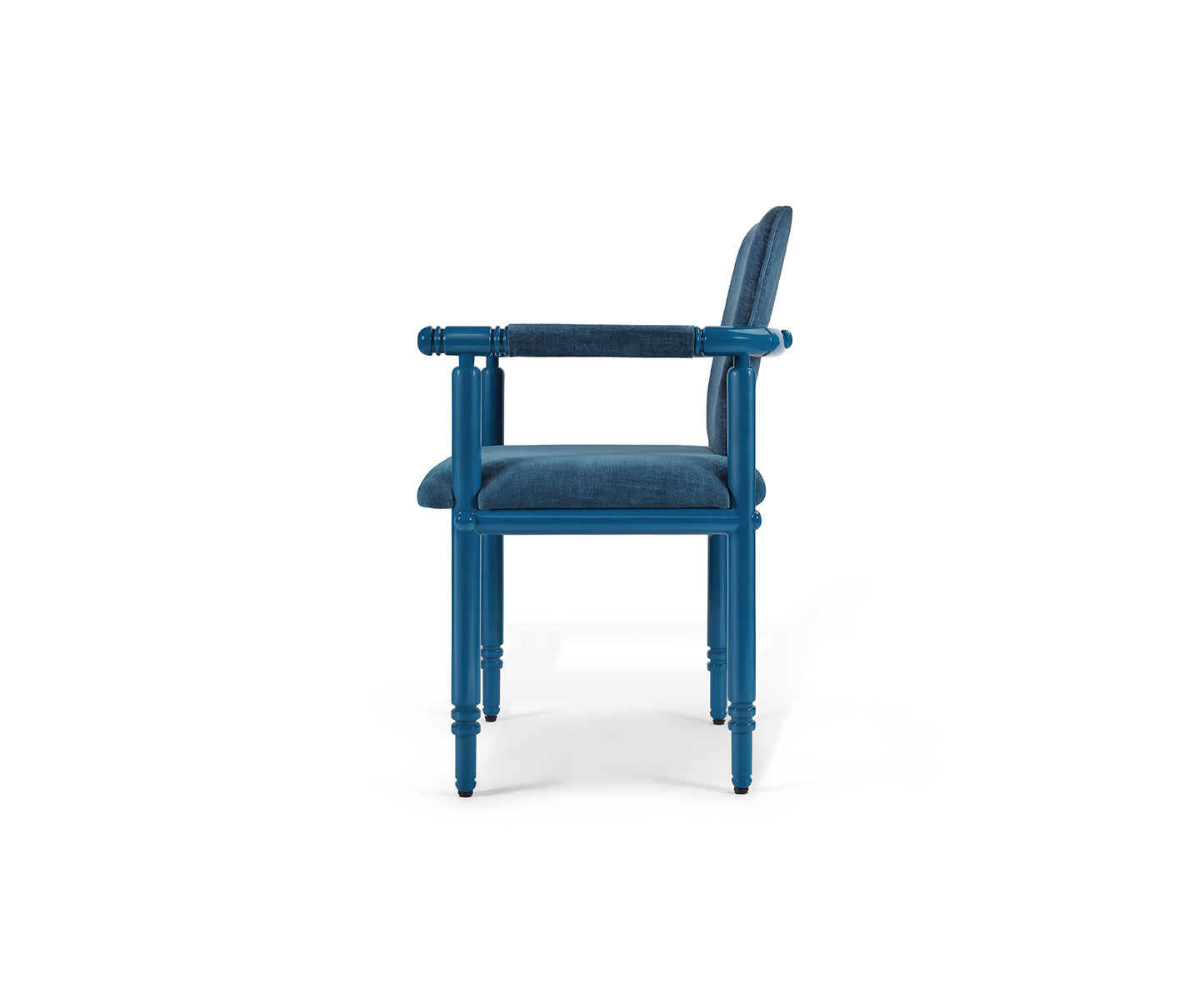 Brue Dining Chair, Blue