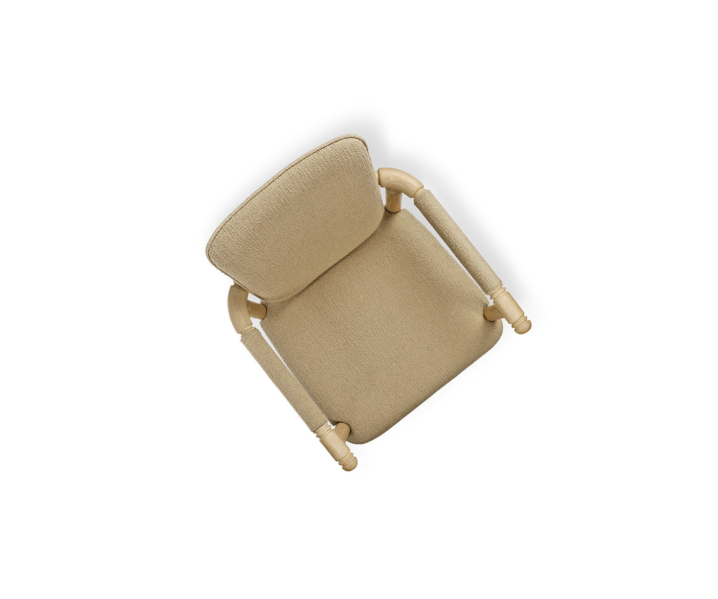 Brue Dining Chair, Distressed Beige 02