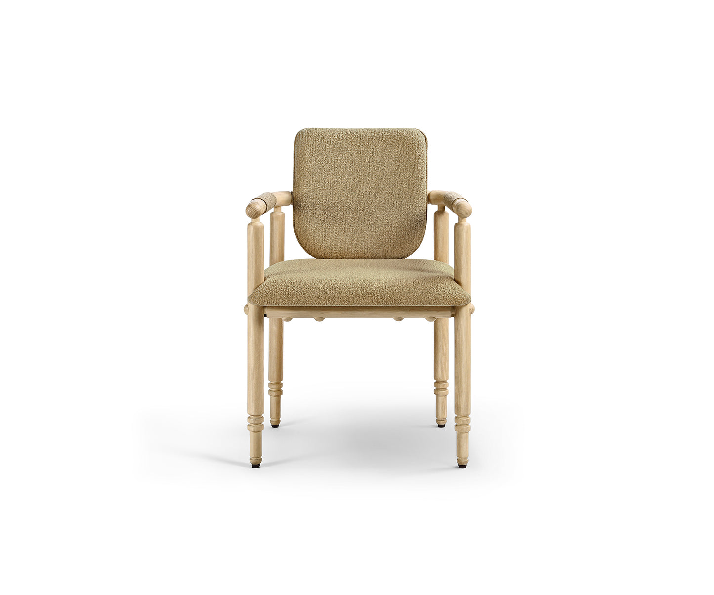 Brue Dining Chair, Distressed Beige 02