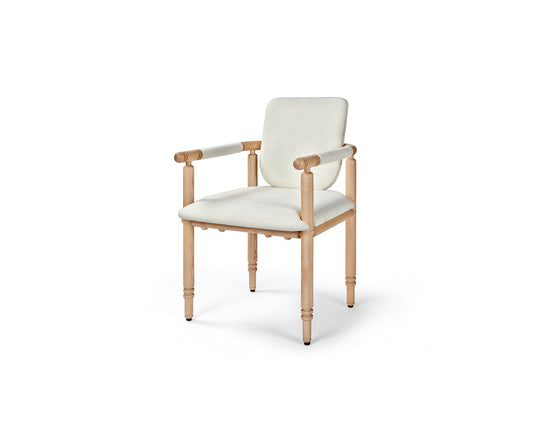 Brue Dining Chair, Distressed Neutral