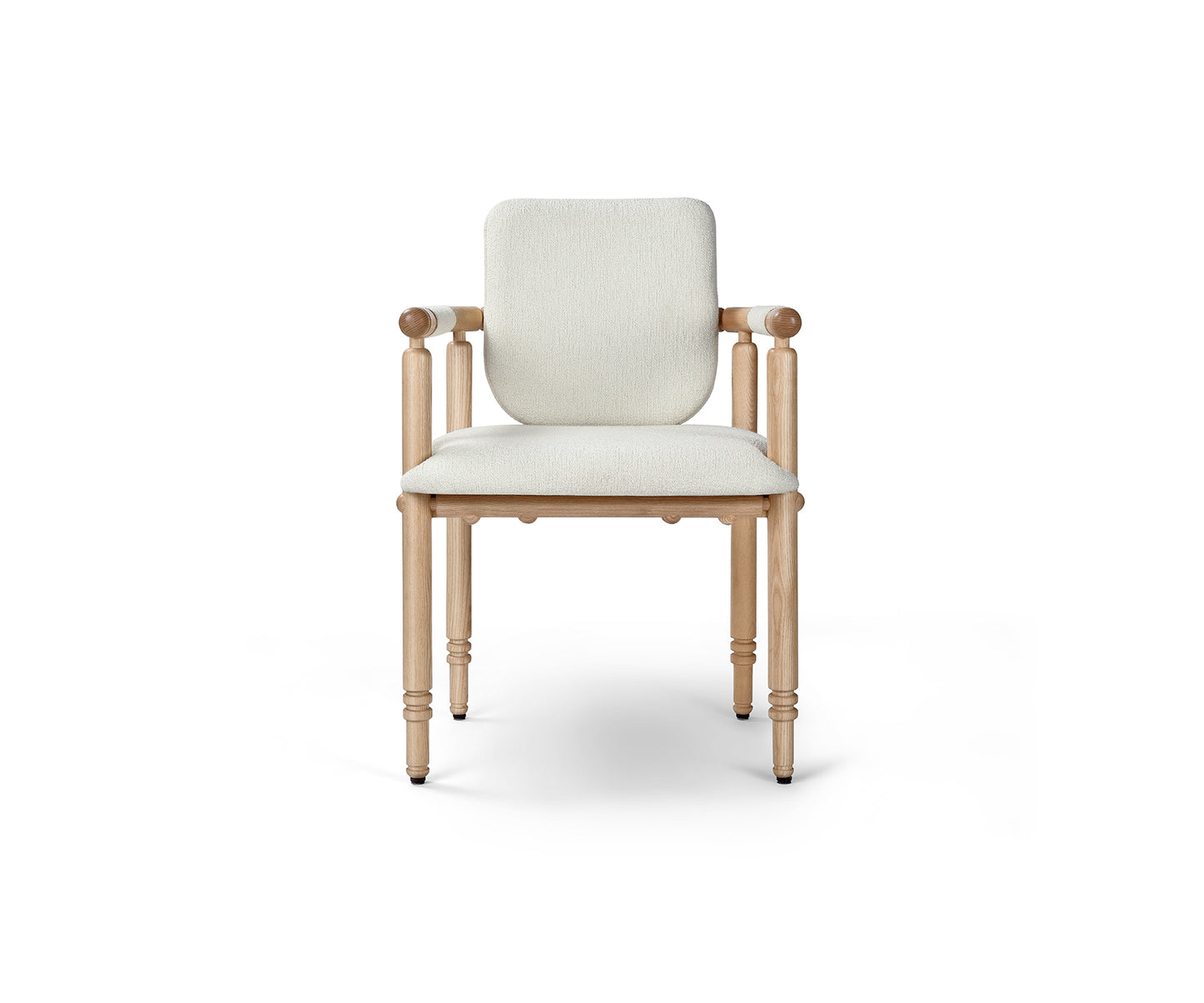 Brue Dining Chair, Distressed Neutral