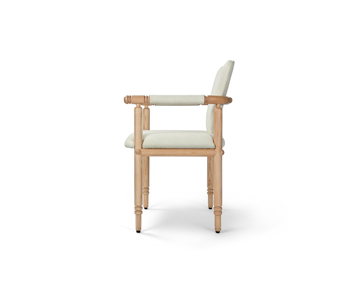 Brue Dining Chair, Distressed Neutral