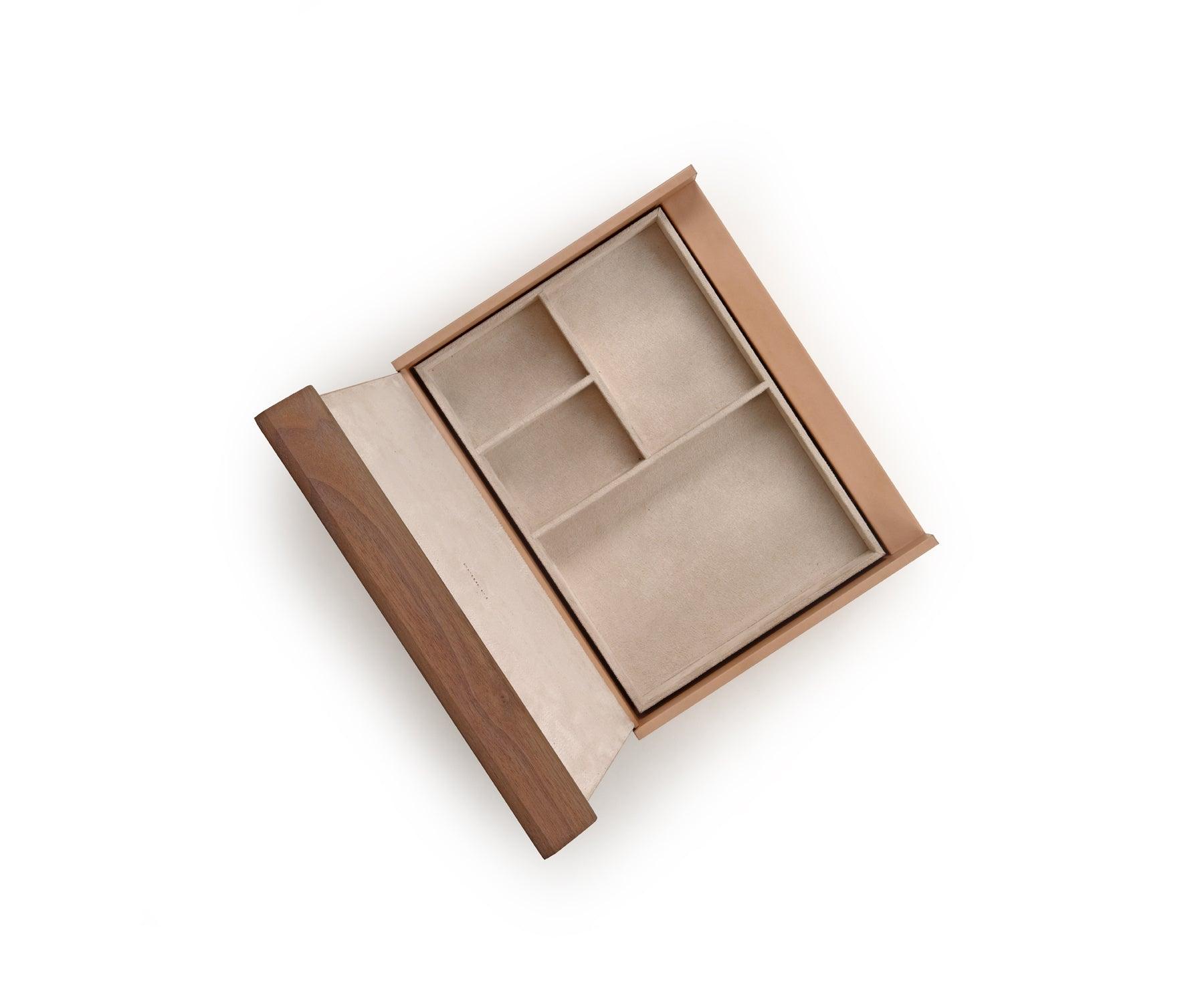 Buy Nude Tino Jewellery Box - Versatile Compartments -Taamaa