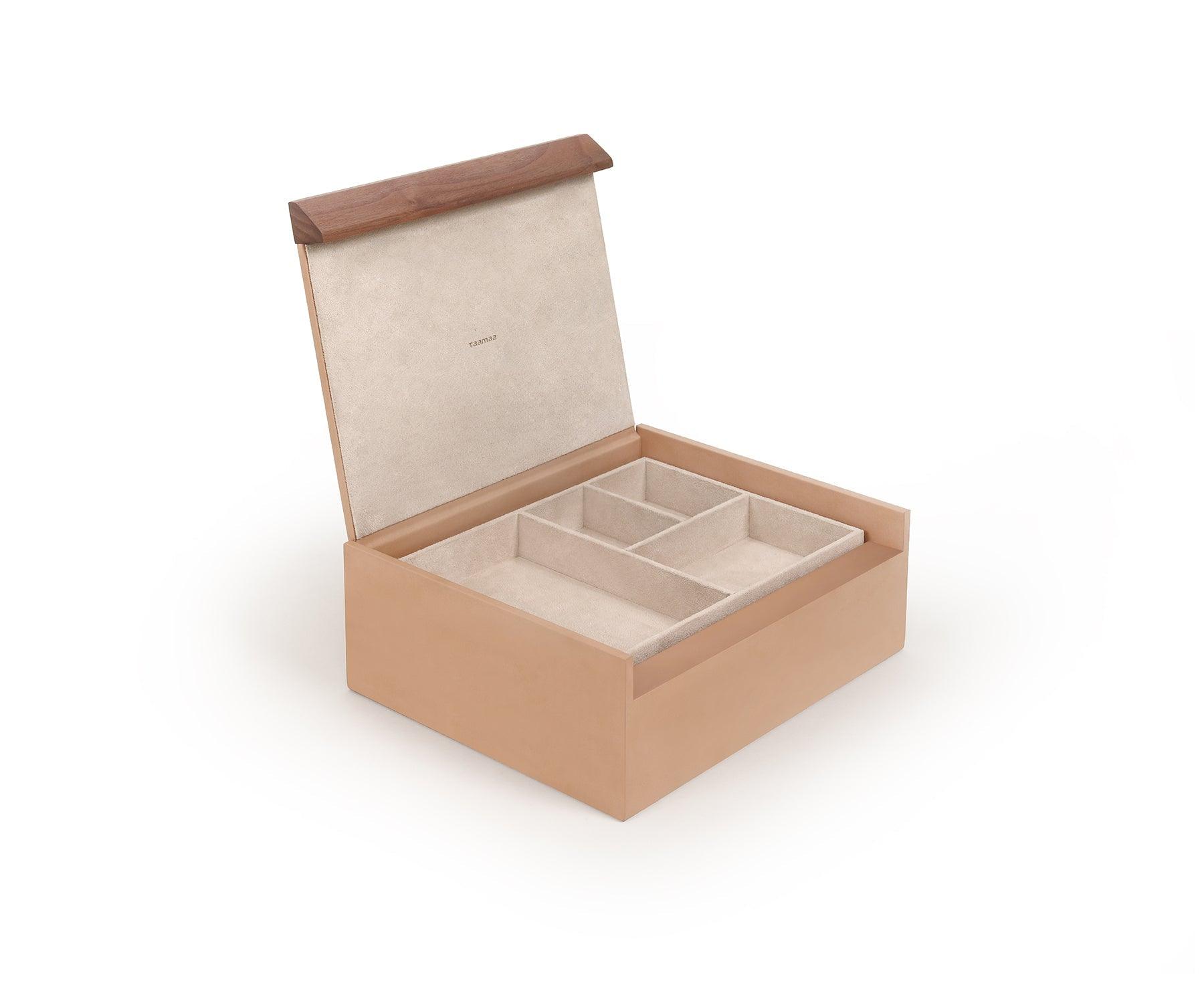 Buy Nude Tino Jewellery Box | Taamaa.in