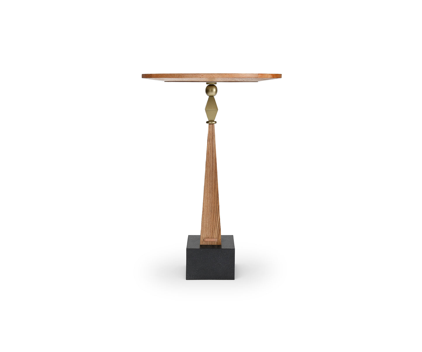 Equa Accent Table, Distressed Rust