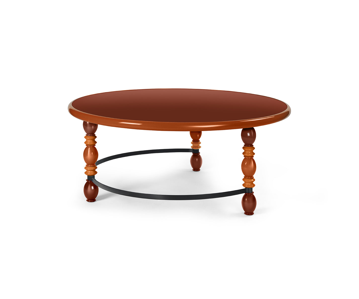 Eyo Center Table, Rust
