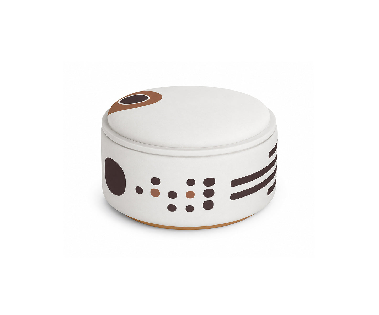 Eyo Pouffe, Beige