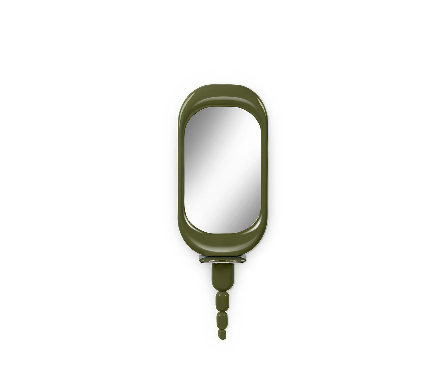 Halo I wall mirror, Green