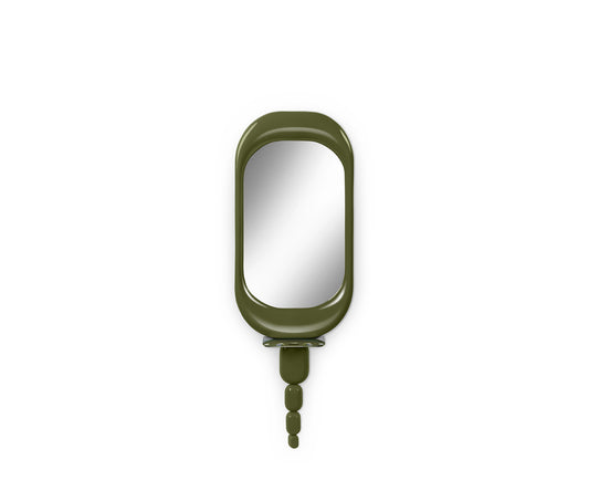 Halo I wall mirror, Green
