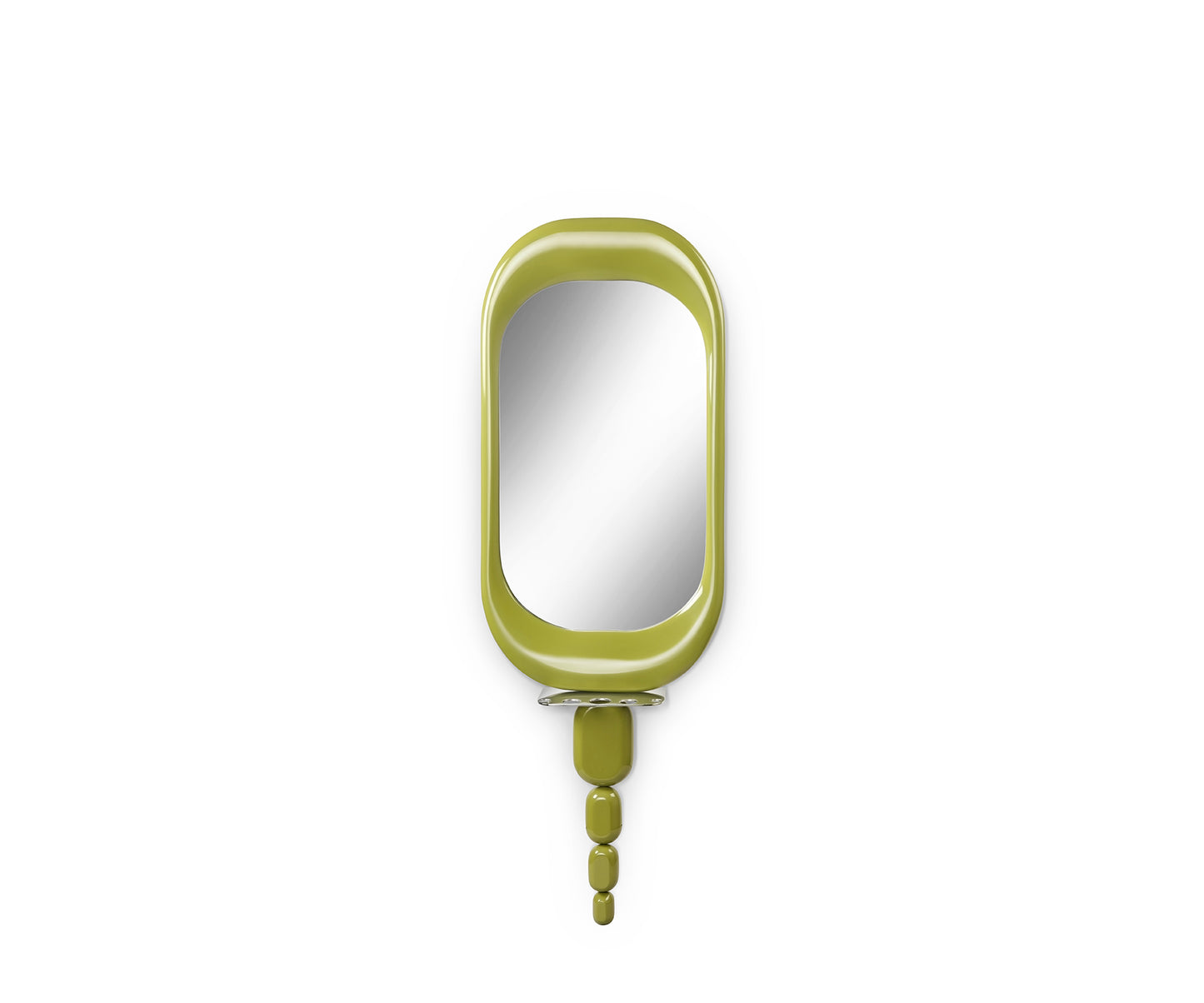 Halo I wall mirror, Green