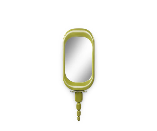 Halo I wall mirror, Green