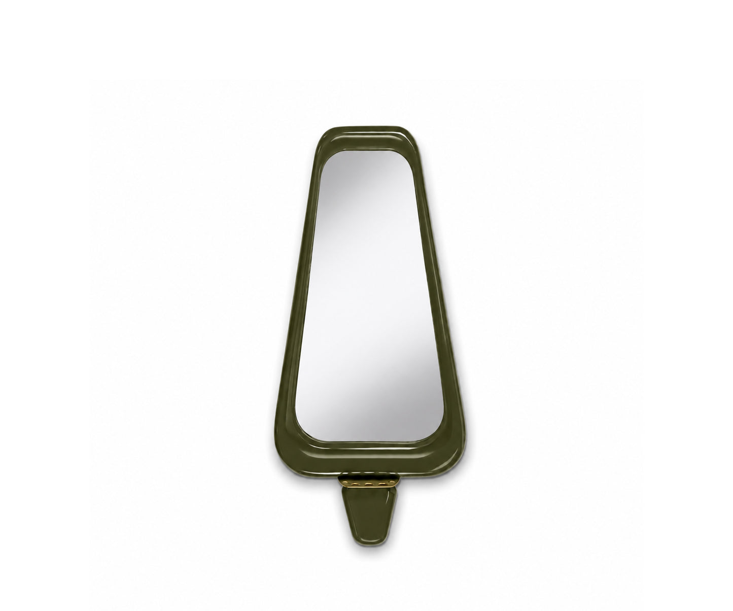 Halo semi wall mirror, Green