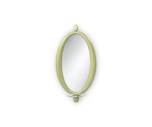 Halo Dash wall mirror, Green