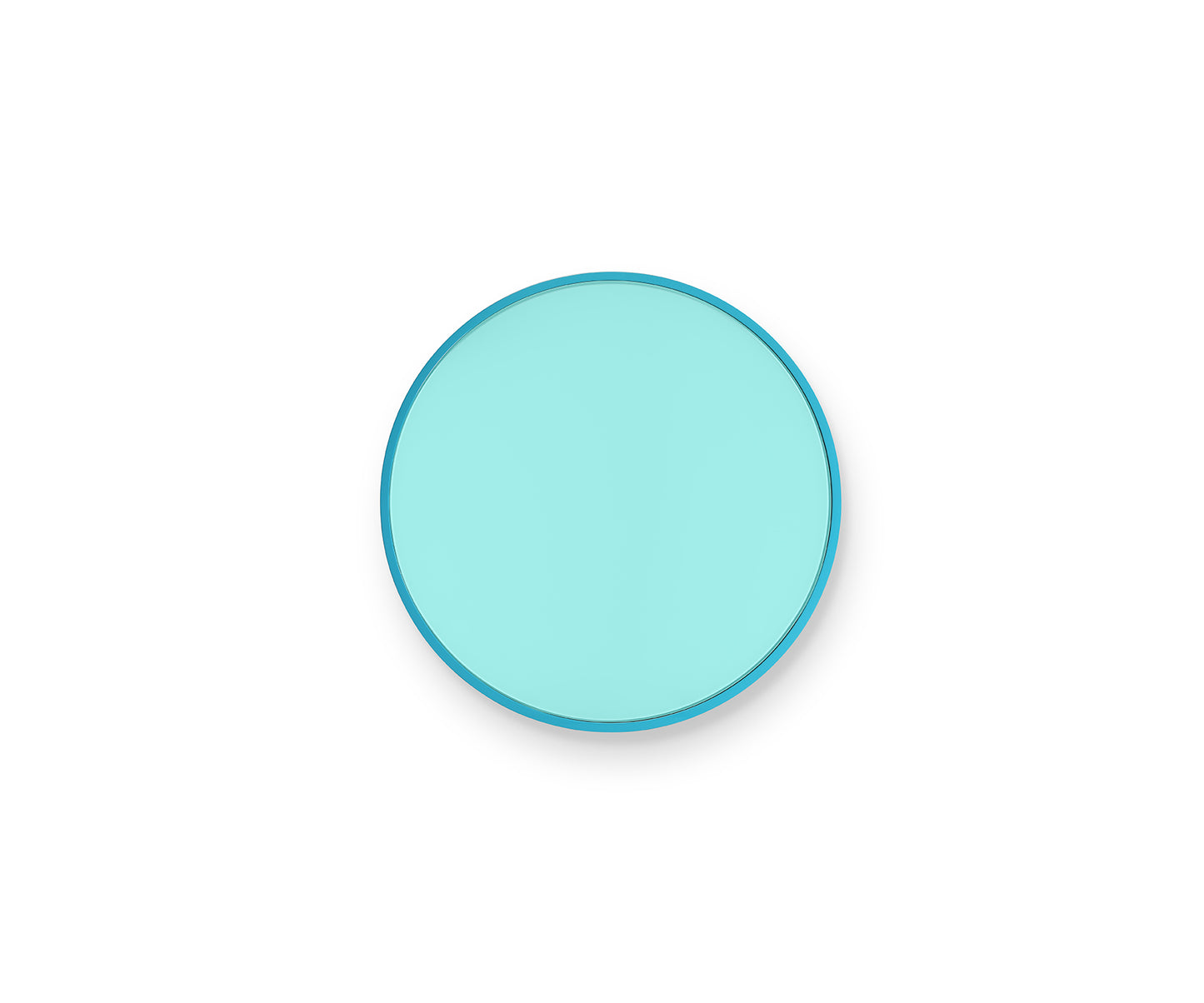 Keel Side Table, Aqua