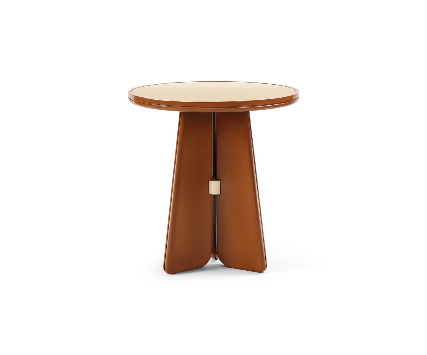 Keel Side Table, Rust