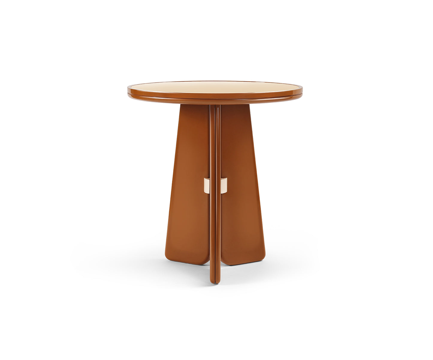 Keel Side Table, Rust