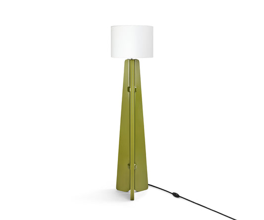 Keel floor lamp, Green