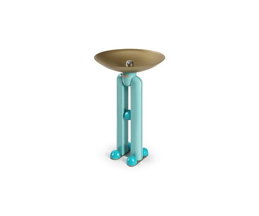 Oro Pedestal, Aqua