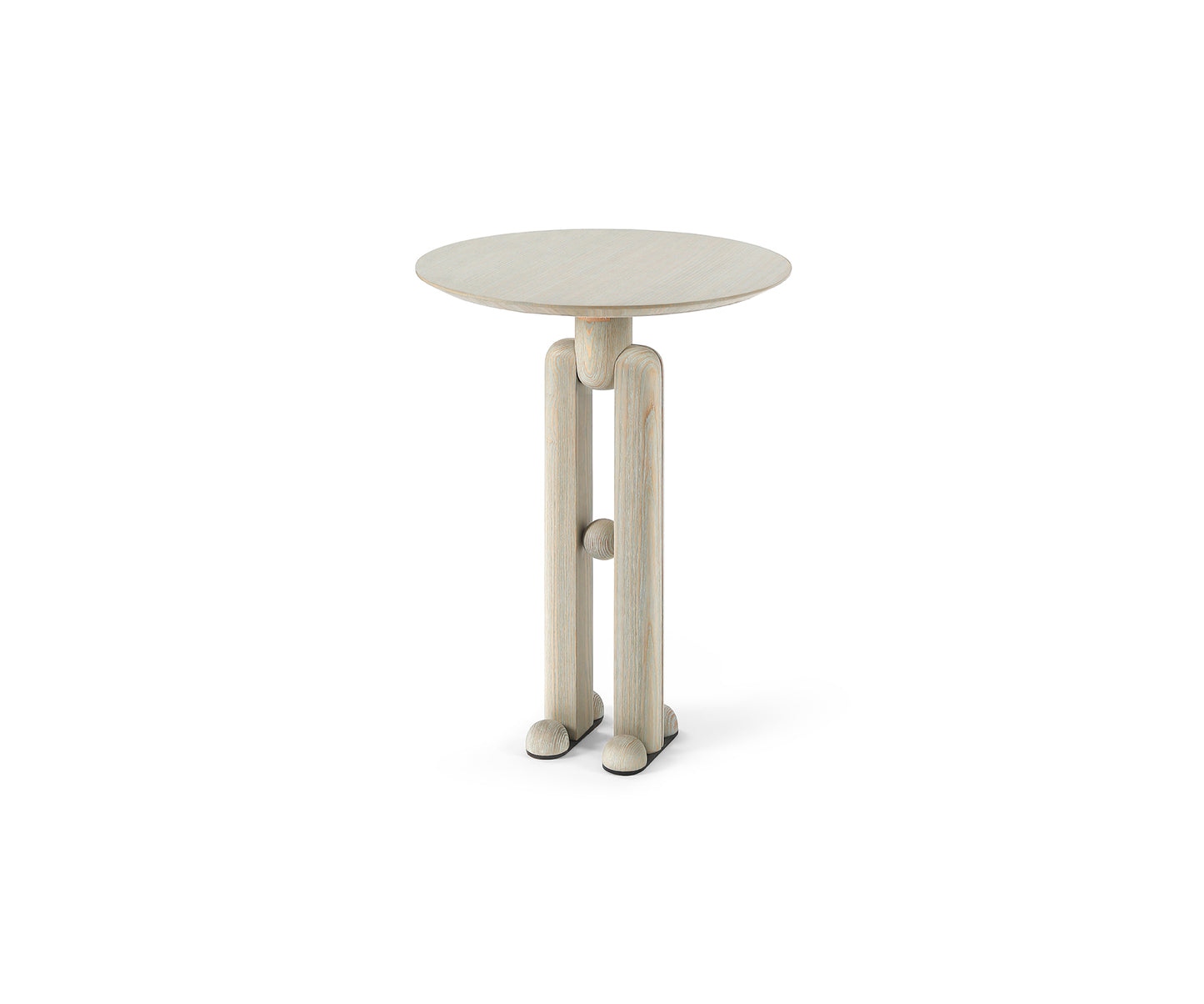 Oro Side Table, Aqua Distress