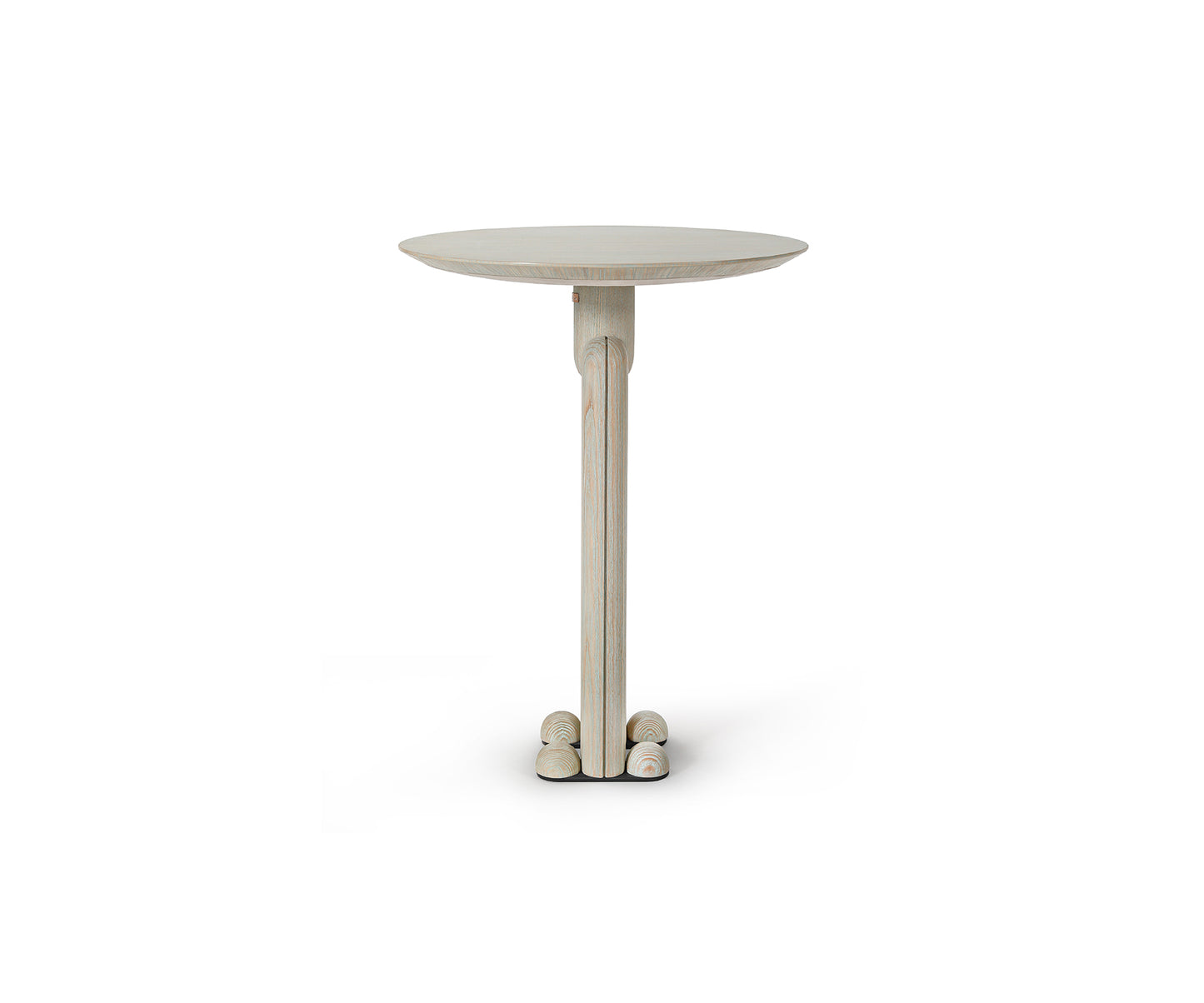 Oro Side Table, Aqua Distress