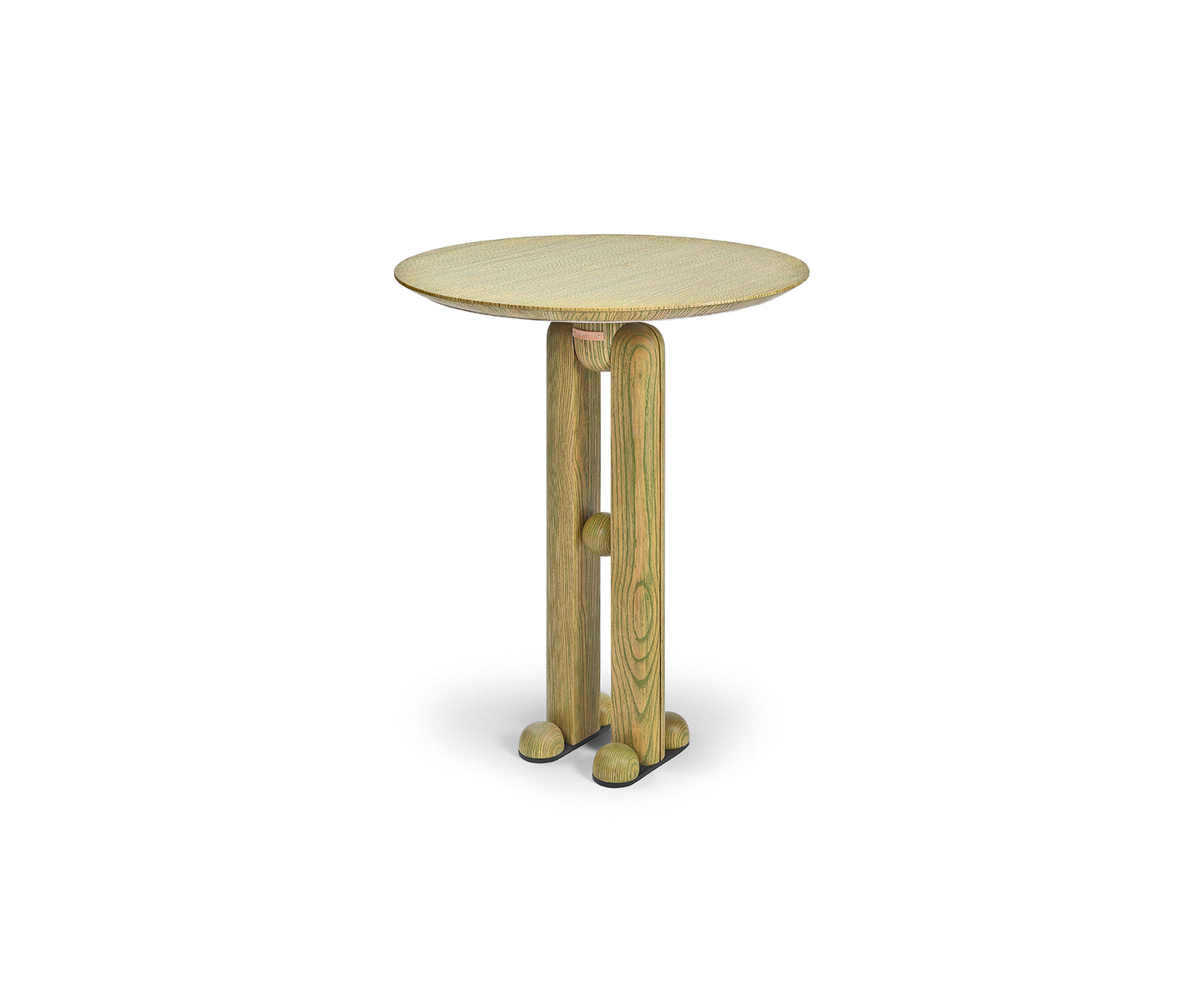Oro Side Table, Distressed Green