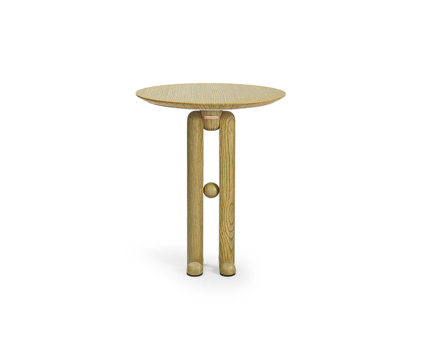 Oro Side Table, Distressed Green