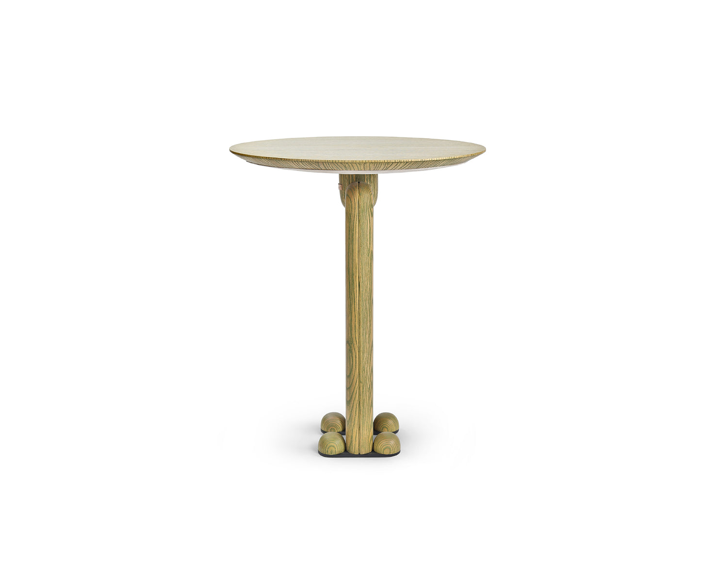 Oro Side Table, Distressed Green