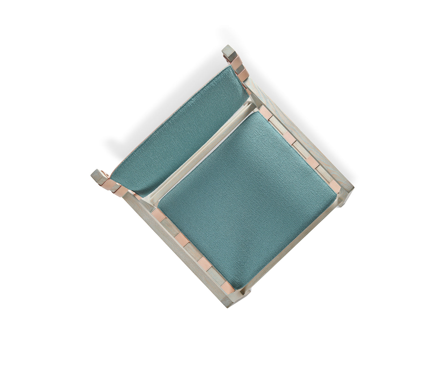 Sork Lounger Chair, Aqua 02