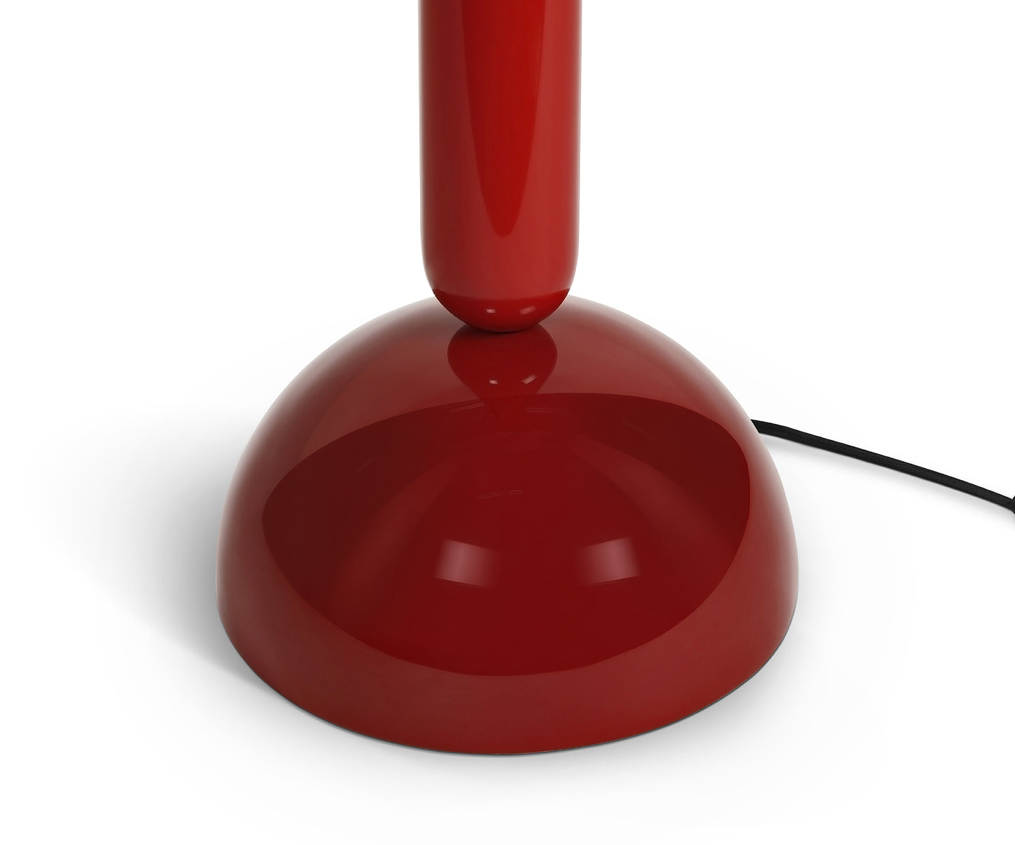 Spindle Floor Lamp, Rust