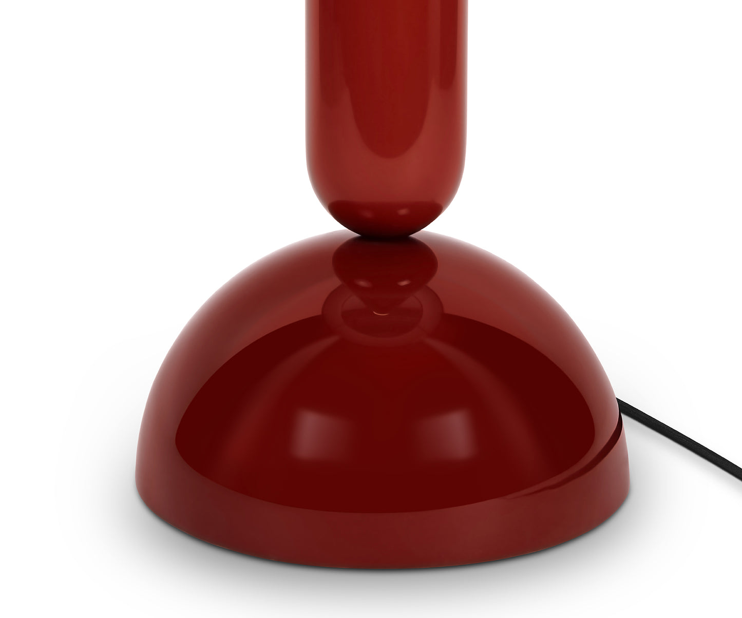 SPINDLE TABLE LAMP, RUST