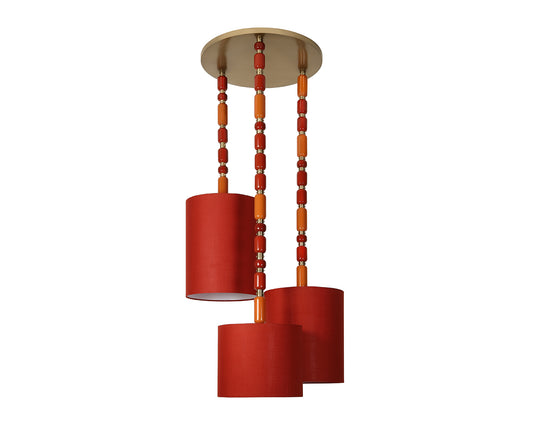 TOTA PENDANT LIGHT, RUST