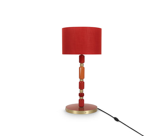 TOTA TABLE LAMP, RUST