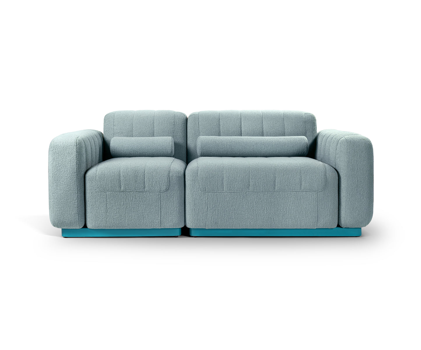 Tracey Modular 2 Seater Sofa, Aqua 01