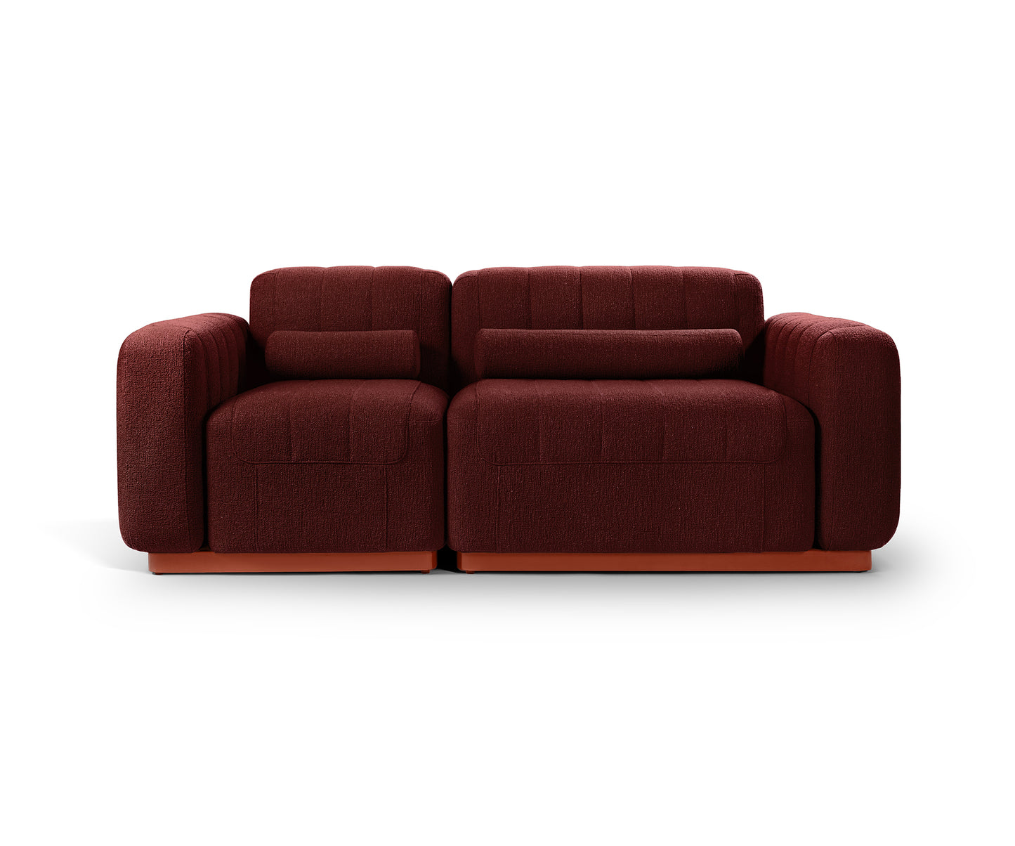 Tracey Modular 2 Seater Sofa, Rust 02