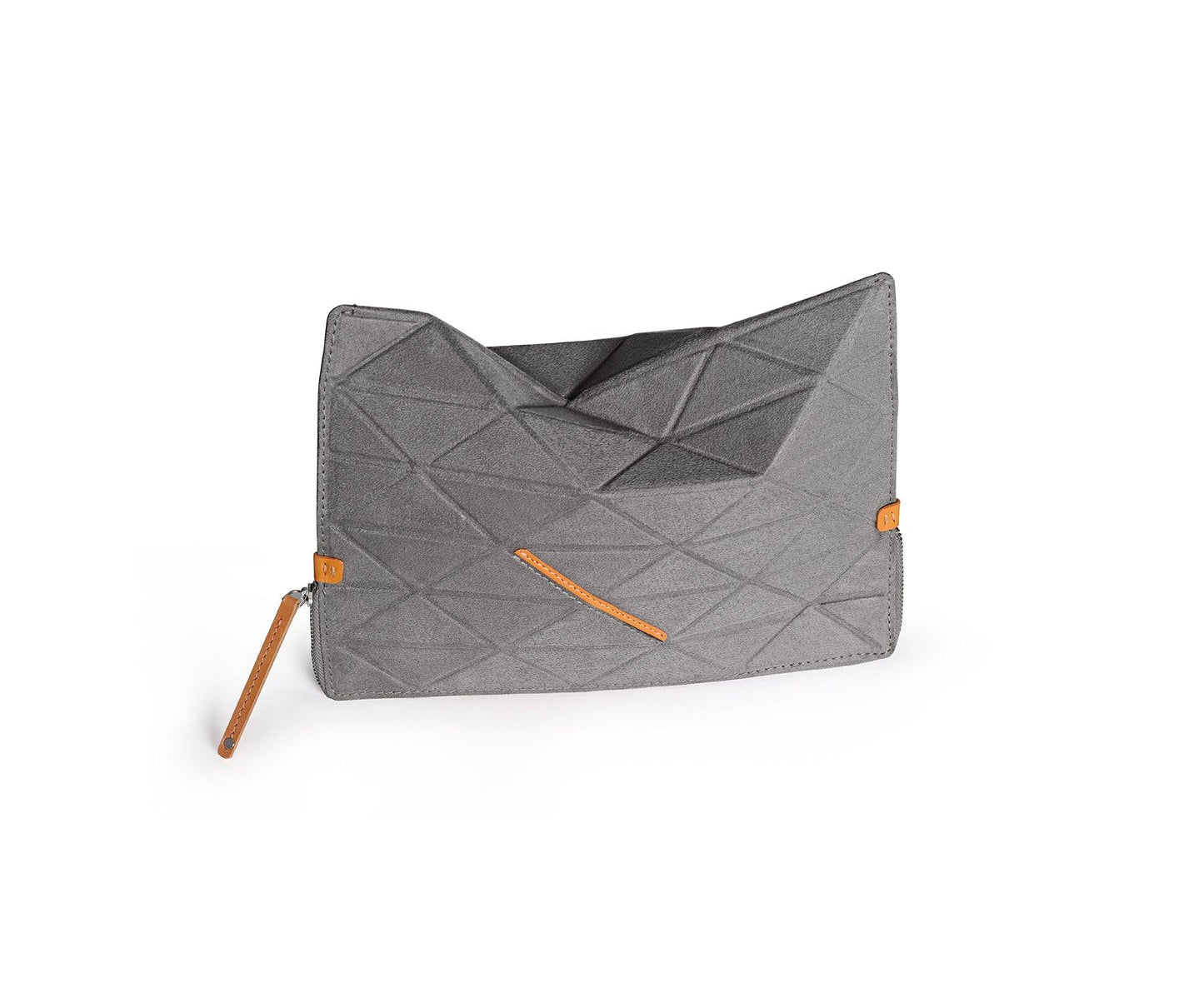 Buy Trigon Large Grey Sleeve Bag - Triangular Module - Taamaa