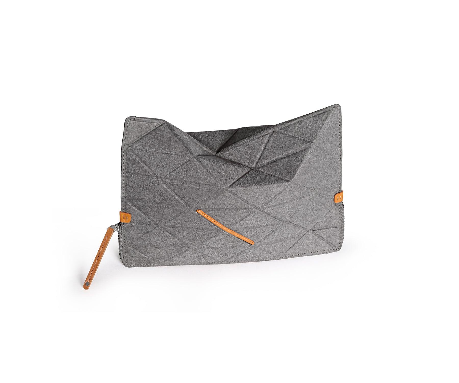 Buy Trigon Large Grey Sleeve Bag - Triangular Module - Taamaa