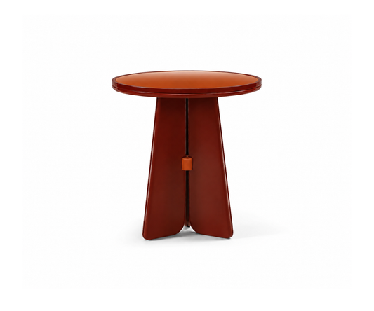 Keel Side Table, Rust