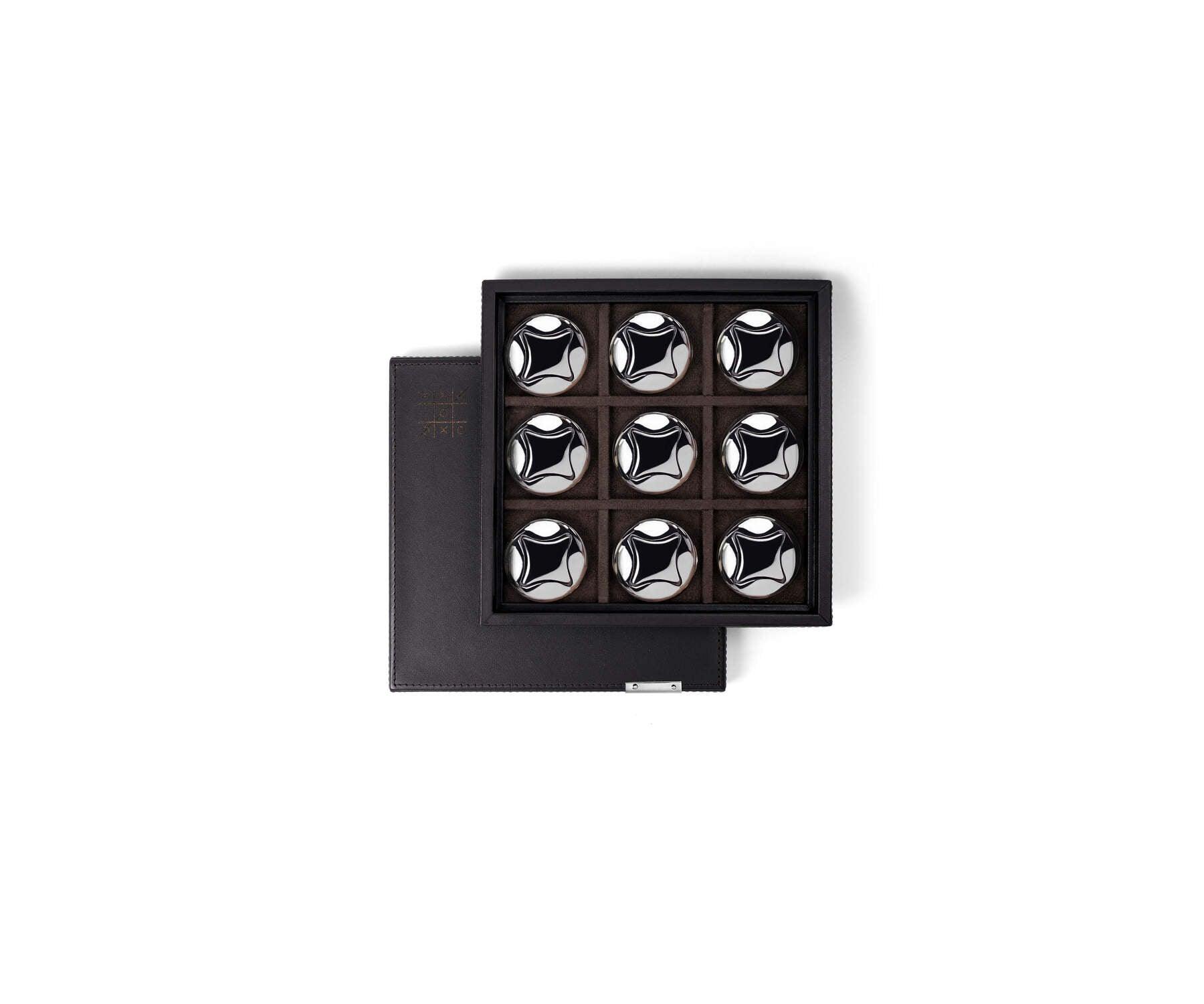 Buy Brown Tic Tac Toe Leisure Board Game - Taamaa