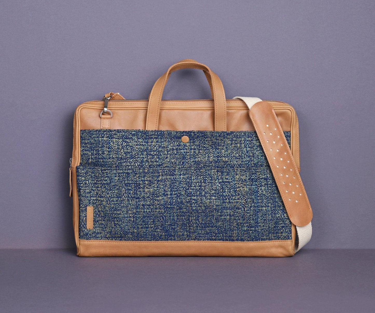 Buy Blue Kino Laptop Bag - Detachable Shoulder Strap - Taamaa